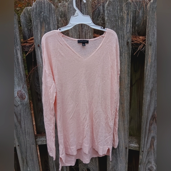 Ann Taylor~ Pink Long Sleeved Shirt - Picture 1 of 4